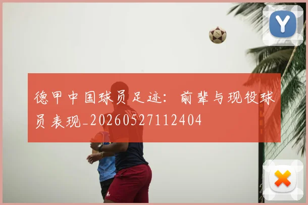 德甲中国球员足迹:前辈与现役球员表现_20260527112404